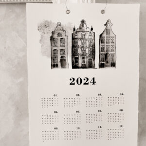 Kalendarz na drucie – Kamienice rustykalne